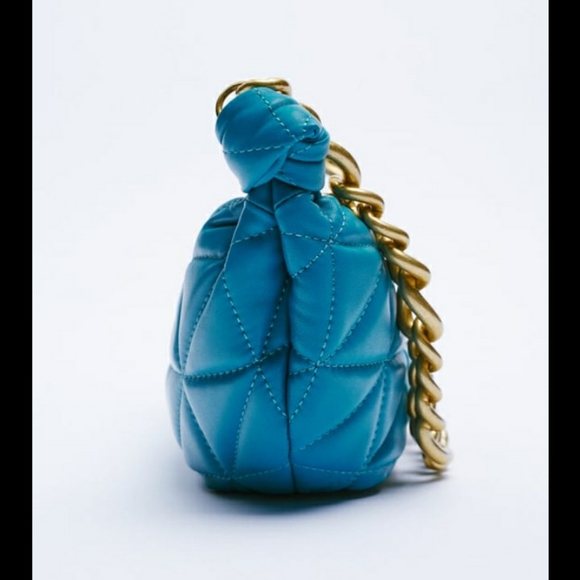 Zara quilted leather shoulder bag - Picture 2 of 4
